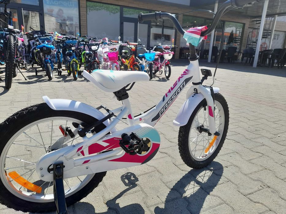 PASSATI Велосипед 16" ALEX бял