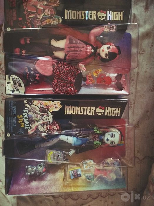 Куклы Monster High Дракулаура и Френки Штейн G3