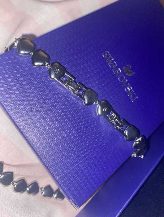 Colier Swarovski Angelic Argintiu - nou, în cutie