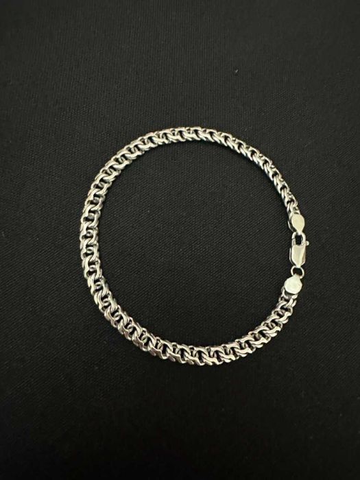 серебряный браслет Арабский бисмарк стильный  статусный  универсальный