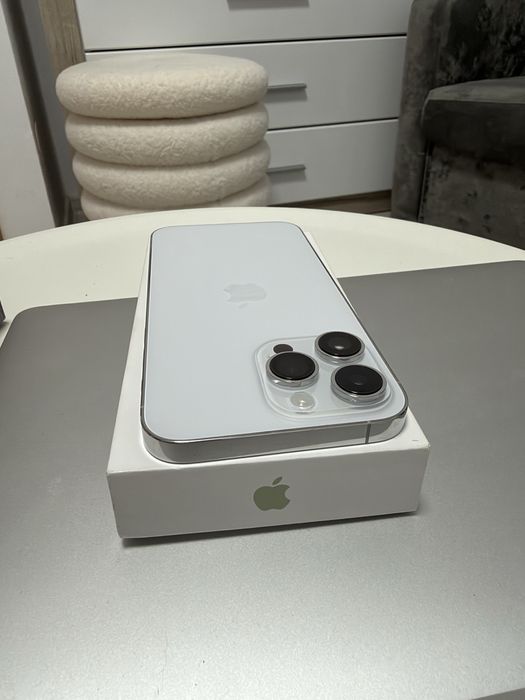 Iphone 14 pro max silver  bateria 100%  !