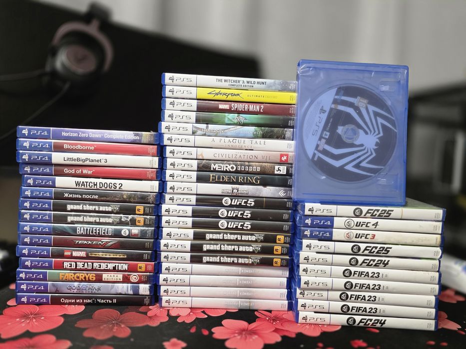 В продаже игры для Playstation 4/5