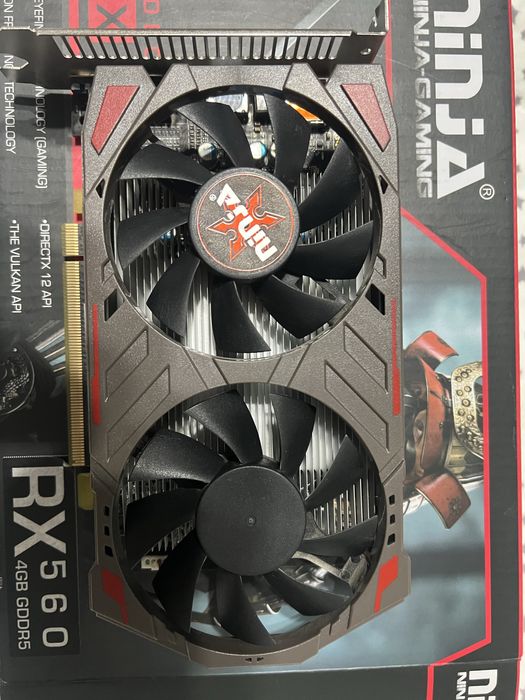 Видеокарта RX 560 4GB