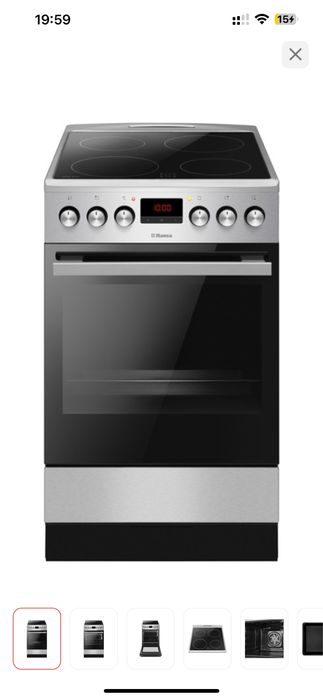 Кухонная плита Hansa FCCX582033 стальной