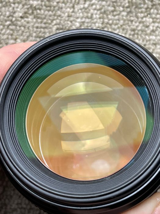 Обектив Canon EF 85mm f 1.8, Канон и UV филтър Kenko