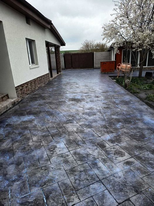 Beton Amprentat/ Beton în vertical