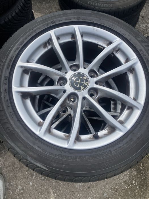 Jante aliaj BMW 16 zoll cu cauciuri de vara