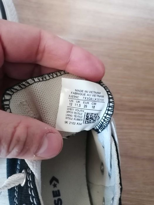 CONVERSE ALL STAR tenesi adidasi copii baieti stare f buna - MARIME 29