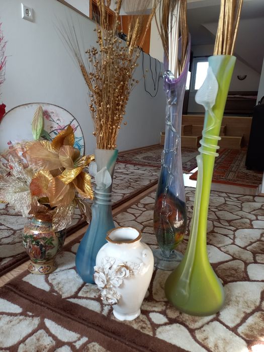 VAZE ART nouveau,DECO GLASS,Carti READER'S DIGEST noi,Colecție Rară