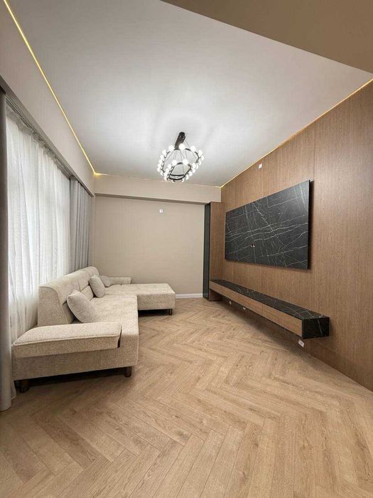 2-комнатная 63,4 м² в ЖК «Madrid», новый ремонт