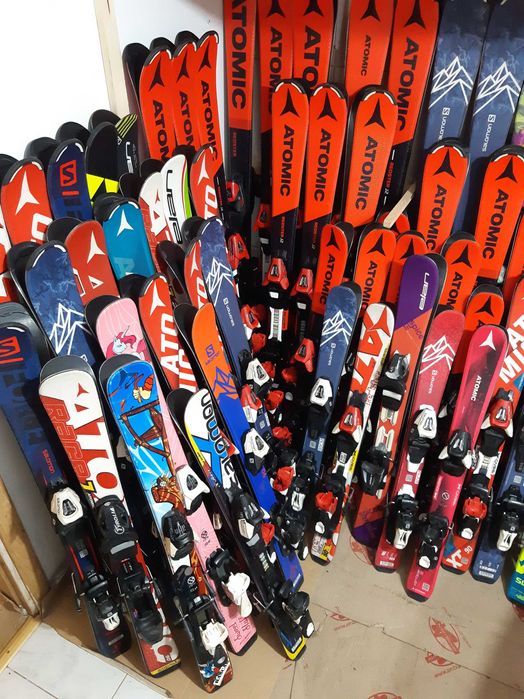 Schiuri copii schi clapari bete set ski buyback