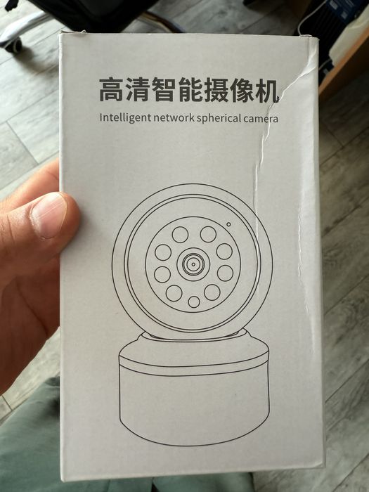 Камера видеонаблюдения с 2 камерами