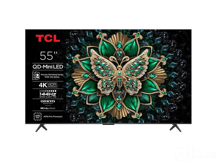 Телевизор TCL 55C6K QD-Mini LED 4K 144Hz