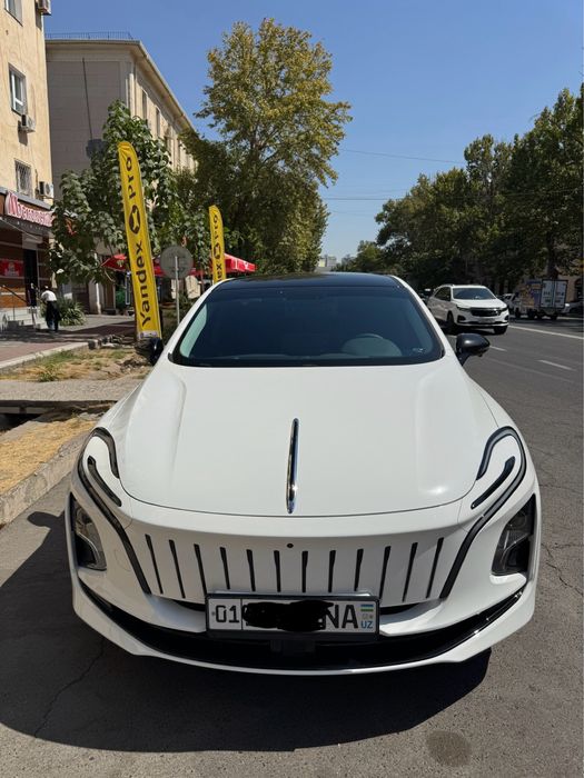 Поездки в горы на  новом электромобиле Hongqi Ekm5 бизнес класс