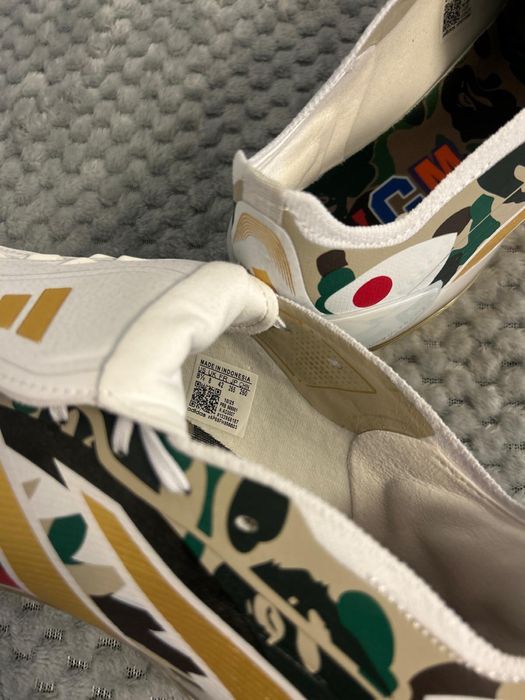Ghete fotbal adidas predator x bape