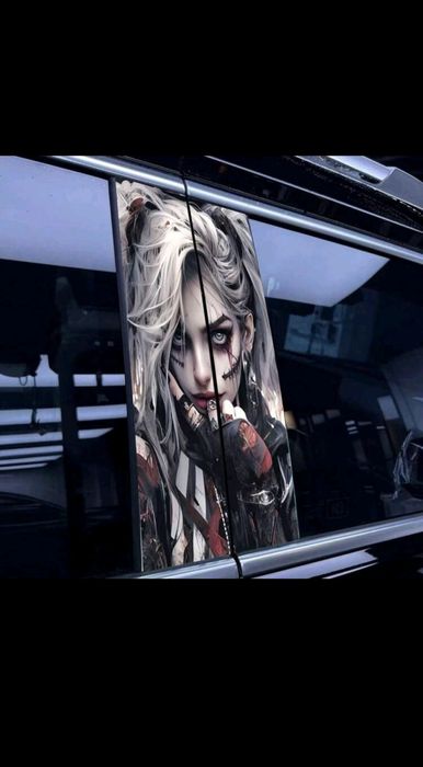 Водоустойчиви стикери за кола-2 бр. Комплект