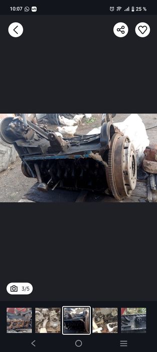 Мотор Мерседес 102