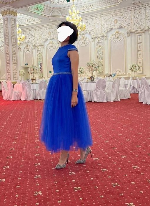 Платье вечернее, бальное, пачка, пышное