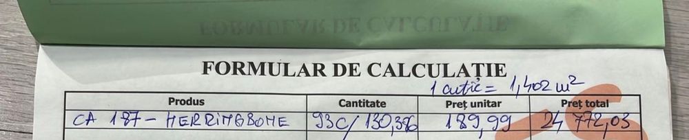 Vand pardoseala SPC Arbiton CA187 Herringbone