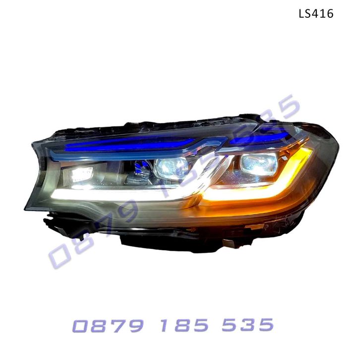 Тунинг LED фарове BMW 5 G30 G31 17-20 бмв лед г30 светлини нова визия