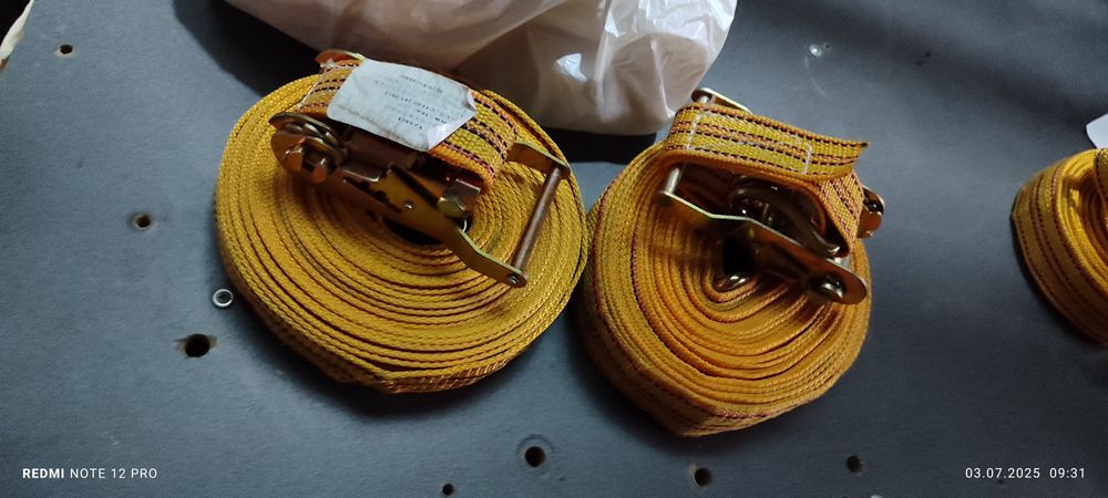 Продам ремни стяжки для груза 4см 10м