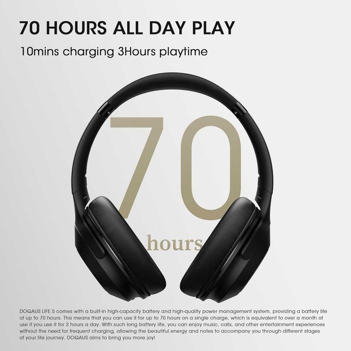 DOQAUS Life 5 Bluetooth слушалки