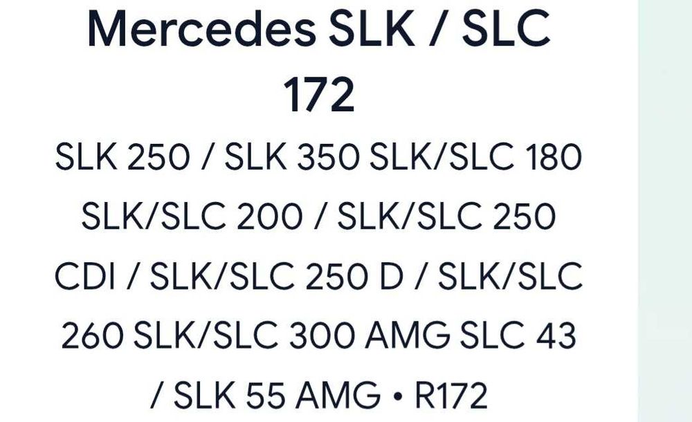 Електрическа Серво Помпа Mercedes SLK R172