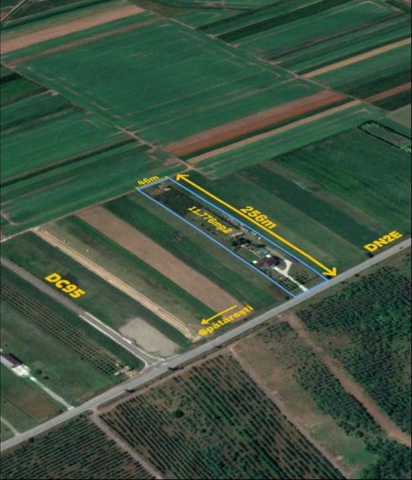 Vilă 410 mp utili – com. Fântâna Mare, lângă Fălticeni, 11770 mp