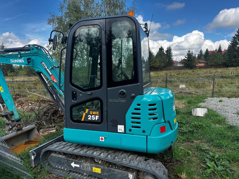 Vand urgent excavator sunward 25 f