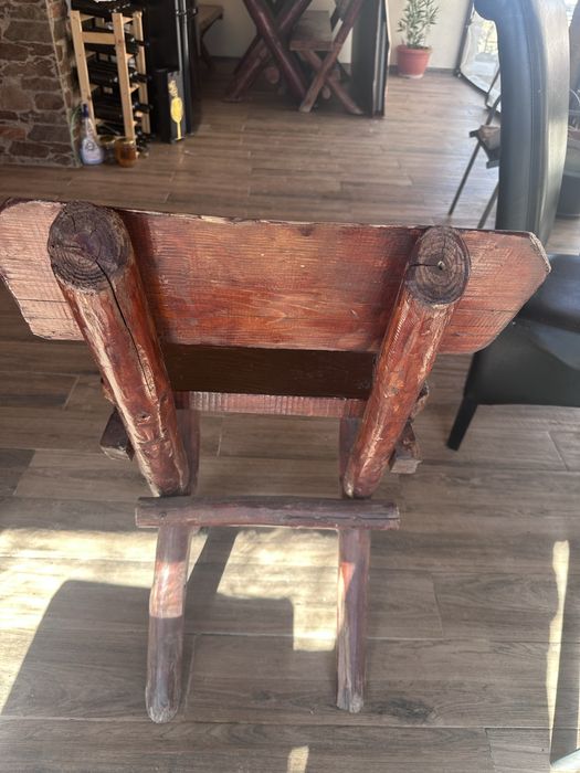 Mobilier foișor din lemn masiv complet – 8 locuri