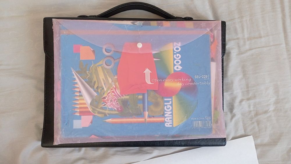 Кожаный портфель мужской