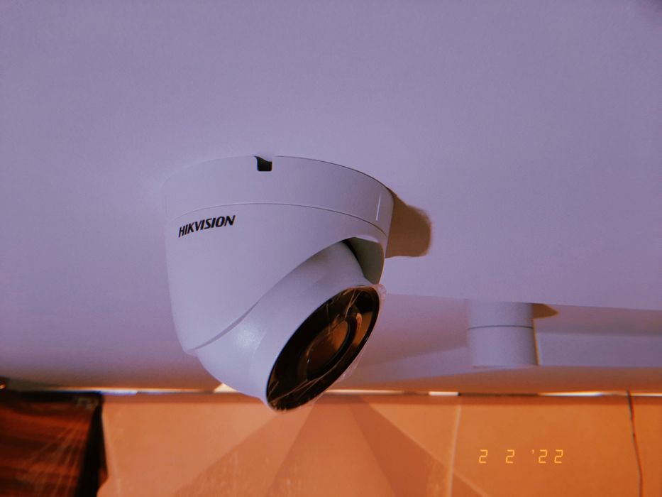 Установка камер видеонаблюдения