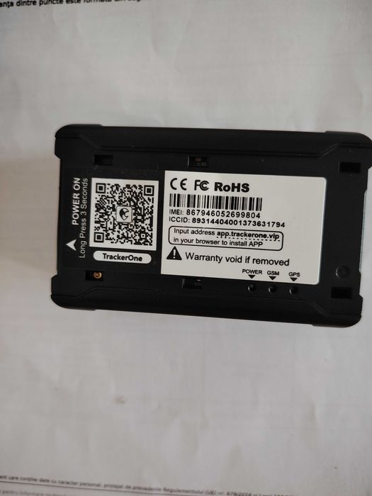 GPS Tracker profesional S20-Germany, autonomie 30 zile