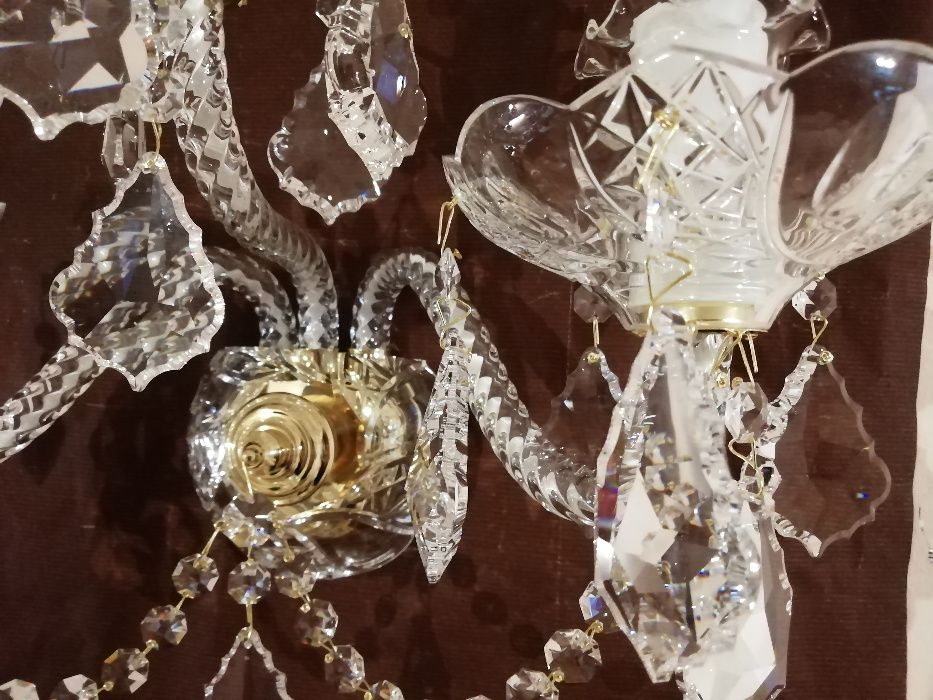 Стенни лампи с кристали Swarovski