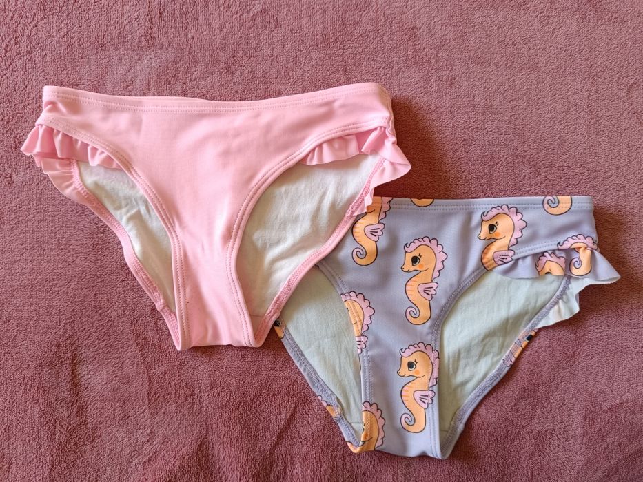 Set 2 slipi de baie, fetițe, 6-7 ani