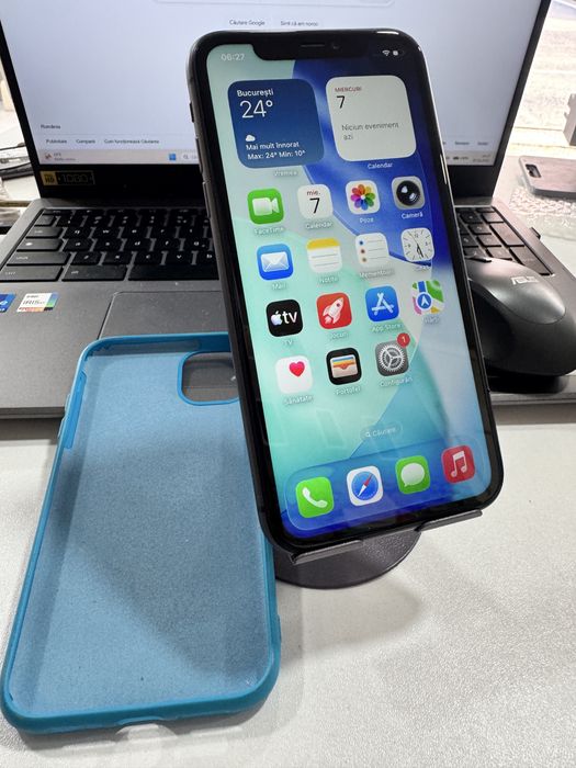 iPhone 11 Black 64GB 10/10 100% Baterie X XS Max 12 13 14 15 16 Pro Max Plus Mini Samsung