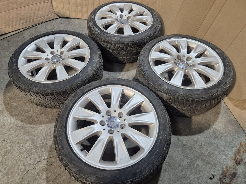 5х112/17 с гуми Мерцедес Спорт пакет 5x112/17 Mercedes E C class