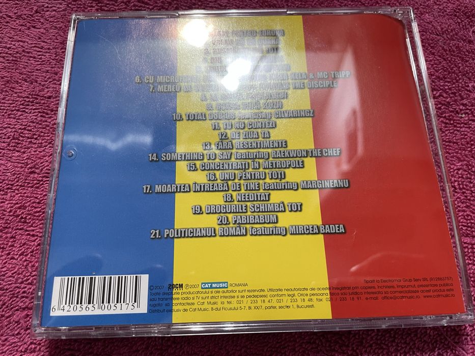 Coperta cd parazitii !