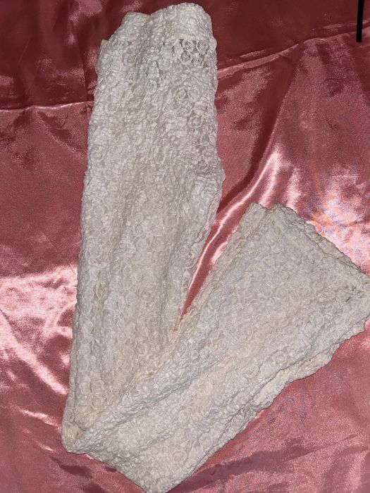 Zara дантелен панталон