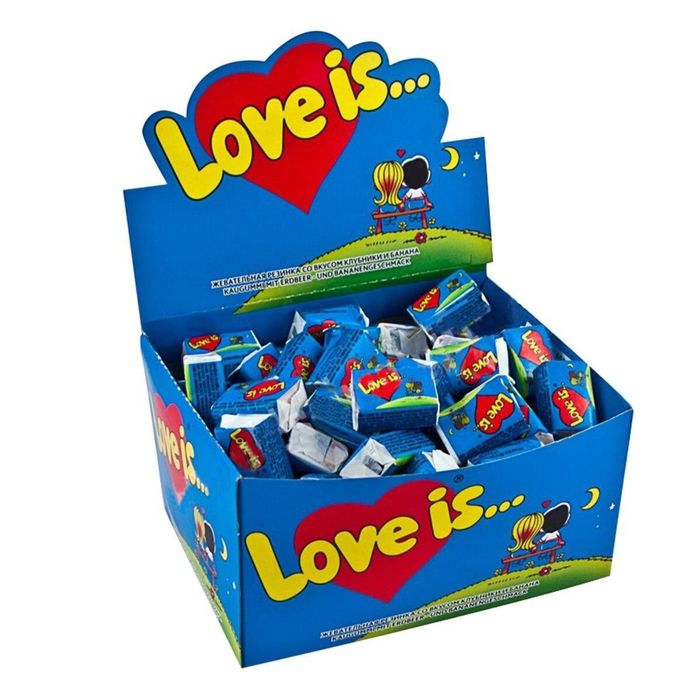 Love is жвачки со вкладышами