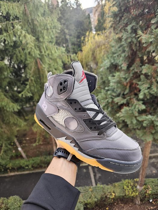 Air Jordan 5 Off White Muslin 41