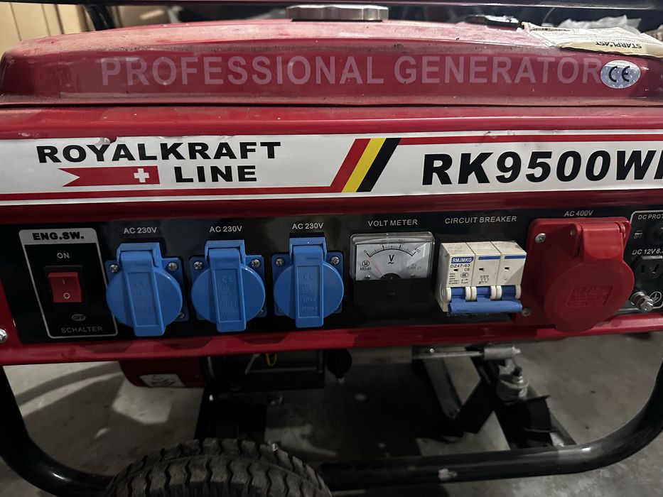 RoyalKraft генератор 9500WH