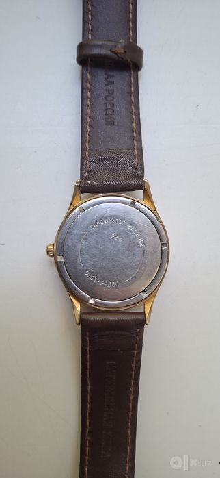 Продам позолоченные часы