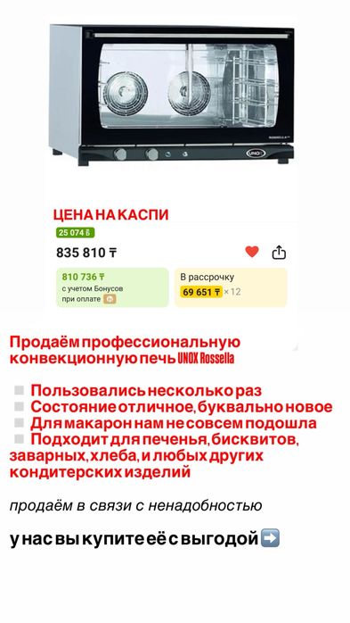 Профессиональная печь