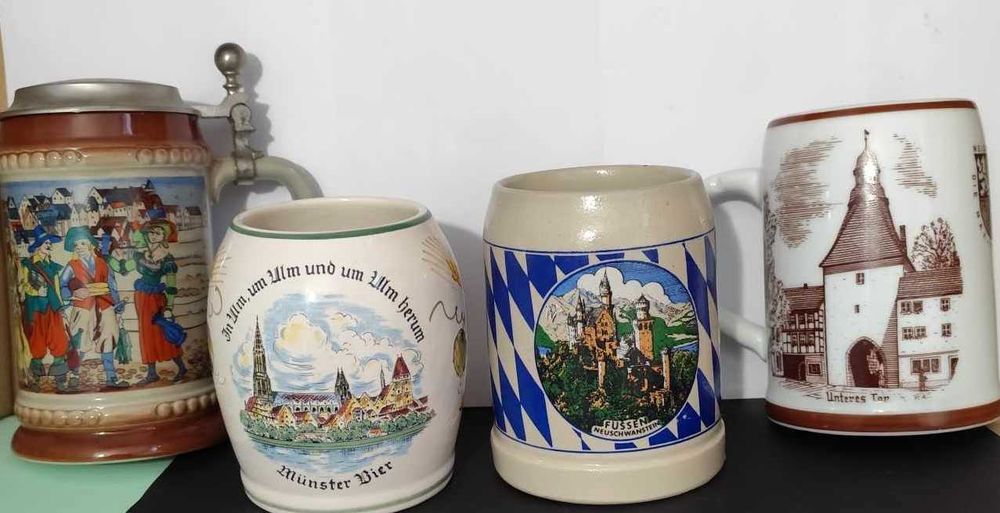 Колекционерски халби за бира от различни страни