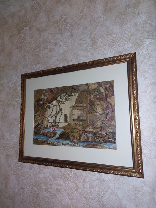 Продам картину из сухоцветий