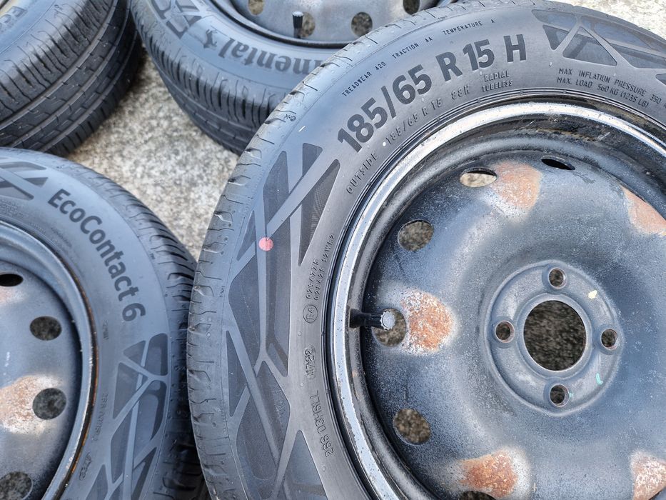 Jante Dacia Logan Sandero 4x100 anvelope vara 185 65 15