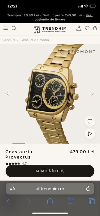 Ceas oulm nou nepurtat