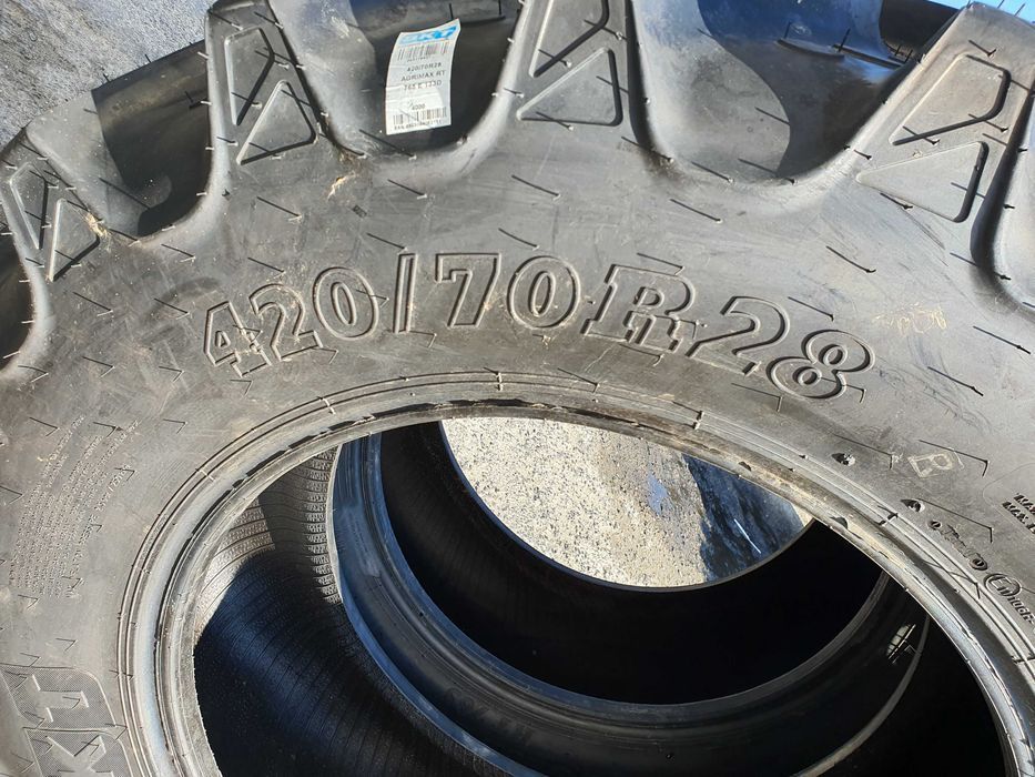 BKT AGRIMAX 420/70R28 cauciucuri noi agricole pentru Fendt OZYW
