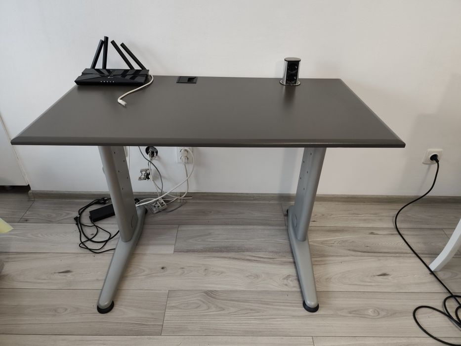 Birou solid metal + MDF